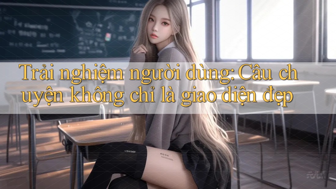 Trải nghiệm người dùng: Câu chuyện không chỉ là giao diện đẹp