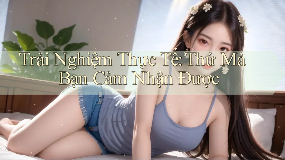 Trải Nghiệm Thực Tế: Thứ Mà Bạn Cảm Nhận Được