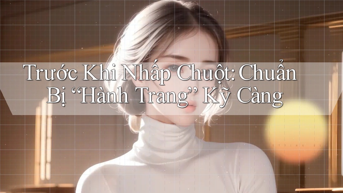 Trước Khi Nhấp Chuột: Chuẩn Bị “Hành Trang” Kỹ Càng